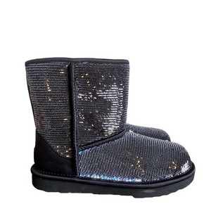 UGG NEW Youth Classic II Sequin Boot Size 4 #980
